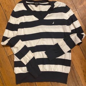 Nautica Large lightweight striped Sweater b1